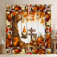thumbnail image 1 of Manfei Kawaii Cartoon Gnome Blackout Curtains Set of 2 (52x84 Each) for Kids, Hello Autumn Festival Window Curtains, Orange Maple Leaf Curtains and Drapes, Living Room Curtains Decor, 1 of 6