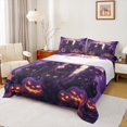 thumbnail image 1 of Manfei Kawaii Cat Kitten Bed Sheets,Spooky Pumpkin Lantern King Sheets,Happy Halloween Sheet Set For Child,Breathable Home Decor,4-Piece, 1 of 7
