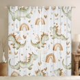 thumbnail image 1 of Manfei Kawaii Dino Blackout Curtains Set of 2 (52x84 Each) for Kids Boys Girls, Cute Rainbow Hearts Window Curtains, Cartoon Wildlife Curtains and Drapes, Luxurious Room Decor, 1 of 6