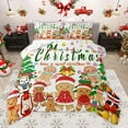 thumbnail image 1 of Manfei Kawaii Gingerbread Man 2pcs Bedding Comforter Set for Preppy Kids Children,Merry Christmas Twin Comforter Sets,Happy Xmas Breathable Bedding Set,Ultra Soft Home Decor,Reversible, 1 of 8