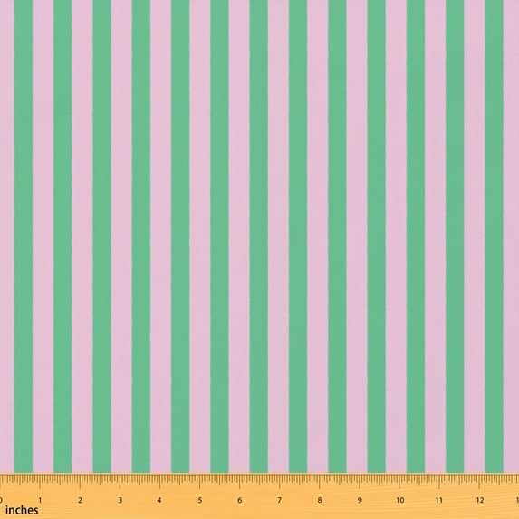Text Tile Material Manfei Kelly Pinstripe Fabric by the Yard 10 Yards, White Line Home ...