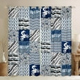 thumbnail image 1 of Manfei Kids Children Dirt Bike Black Out Curtains,Geometric Plaid Curtains Pack of 2 (42x63 Each),Extreme Sport Bedroom Curtains,Super Cozy Room Decor, 1 of 6
