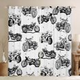 thumbnail image 1 of Manfei Kids Dirt Bike Print Black Out Curtains, Motorcycle Sports Player Curtains Pack of 2 (42x63 Each), Cartoon Theme Bedroom Curtains, Curtains and Drapes Home Decor, 1 of 6