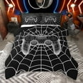 thumbnail image 1 of Manfei Kids Silver Gamepad Bedding Comforter Set,Game Gamer Twin Comforter Sets,Modern Video Game Bedding Set For Boys Kids,Ultra Soft Home Decor Reversible,2pcs, 1 of 9