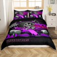 thumbnail image 1 of Manfei Kids Teens Adults Sport Car 2-Piece Comforter Cover Toddler Size,Buffalo Plaid Bedding Sets Toddler Size,Extreme Sport Ultra Soft Bed Set,Microfiber Car Room Decorative(No Comforter), 1 of 6