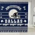 thumbnail image 1 of Manfei Kids Teens Boys Girls Football Print Shower Curtain 72Wx84L,Sport Gamer Bathroom Curtain 72Wx84L,Ball Gaming Bath Curtain,Bathroom Decor(Waterproof), 1 of 5