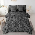 thumbnail image 1 of Manfei Leopard Print 7pcs Bedding Comforter Set,Animal Print Queen Bedding Sets Super Cozy,Wildlife Cheetah Queen Sheet Sets,Ultra Soft Teens Bedroom Decor,Reversible, 1 of 6