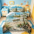 thumbnail image 1 of Manfei Lighthouse Comforter Sets Twin Size,Ocean Beach Comforters & Duvets,Rustic Farmhouse Cabin Bedding Twin Comforter Set,Lightweight Room Decorative Reversible,3-Piece, 1 of 7