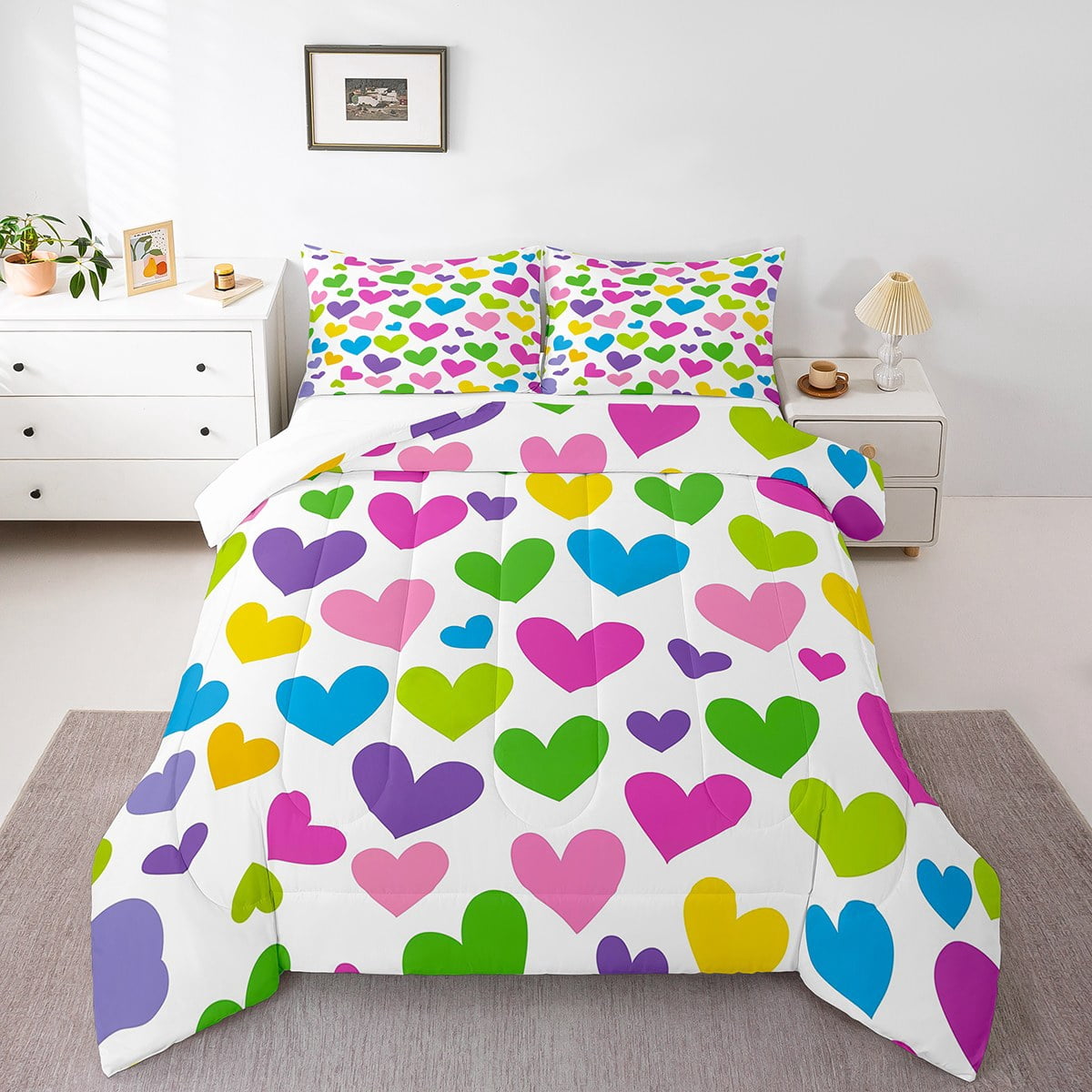 Colorful Queen Comforter Setsnull