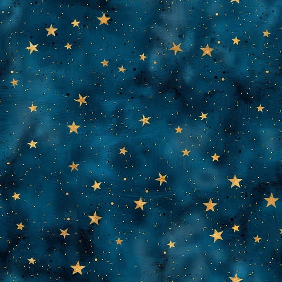 Manfei Lovely Ombre Stars 7-Piece Twin Bedding,Sprinkle Print Bedding Comforter Set,Teal Gold,Navy Blue Reversible