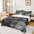 thumbnail image 1 of Manfei Marble Watercolor Full Size Sheets 4-Piece for Boys Girls,Stone Pattern Breathable Bed Sheets,Abstract Gradient Lightweight Sheet Sets,Lightweight Room Decor, 1 of 7