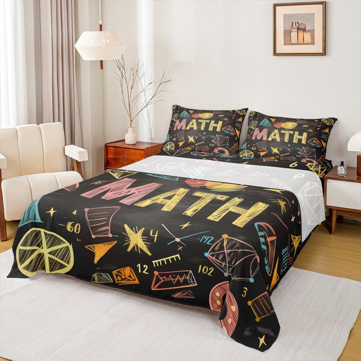 Manfei Mathematics Education Full Size Sheets,Math Geometric Pattern ...