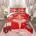 thumbnail image 1 of Manfei Merry Christmas Full Size Comforter Sets for Girls, Nutcracker Ballet Girl Bedding Comforter Set, Xmas Tree Gifts Bedding Sets, Lightweight Room Decor, Reversible 3-Piece, 1 of 8