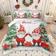 thumbnail image 1 of Manfei Merry Christmas Full Size Comforter Sets,Red Xmas Gnome Bedding Comforter Set,Happy New Year Bedding Sets For Boys Girls,Breathable Home Decor Reversible,3-Piece, 1 of 8