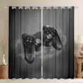 thumbnail image 1 of Manfei Modern Game Console Curtains Pack of 2 (38x54), Grey Black Out Curtains, Gaming Game Lover Blackout Curtains for Bedroom, Ultra Soft Room Decor, 1 of 6