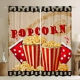 thumbnail image 1 of Manfei Movie Time Blackout Curtains Set of 2 (38x54 Each),Vintage Cinema Filmstrip Curtains and Drapes,Yellow Popcorn Living Room Curtains For Teens,Super Cozy Room Decor, 1 of 6