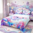 thumbnail image 1 of Manfei Ocean Axolotl Queen Sheets,Colorful Amphibian Queen Sheet Sets,4pcs,1 Flat Sheet,1 Fitted Sheet and 2 Pillowcases, 1 of 6