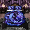 thumbnail image 1 of Manfei Outer Space Bedding Comforter Set,Cartoon Goldfish Twin Comforter Sets,Gradient Blue Purple Bedding Set For Teens,Ultra Soft Home Decor Reversible,2pcs, 1 of 8