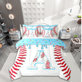 thumbnail image 1 of Manfei Personalized Initial A Twin Bedding Sets 7-Piece,Baseball Bedding Comforter Set, 1 of 7