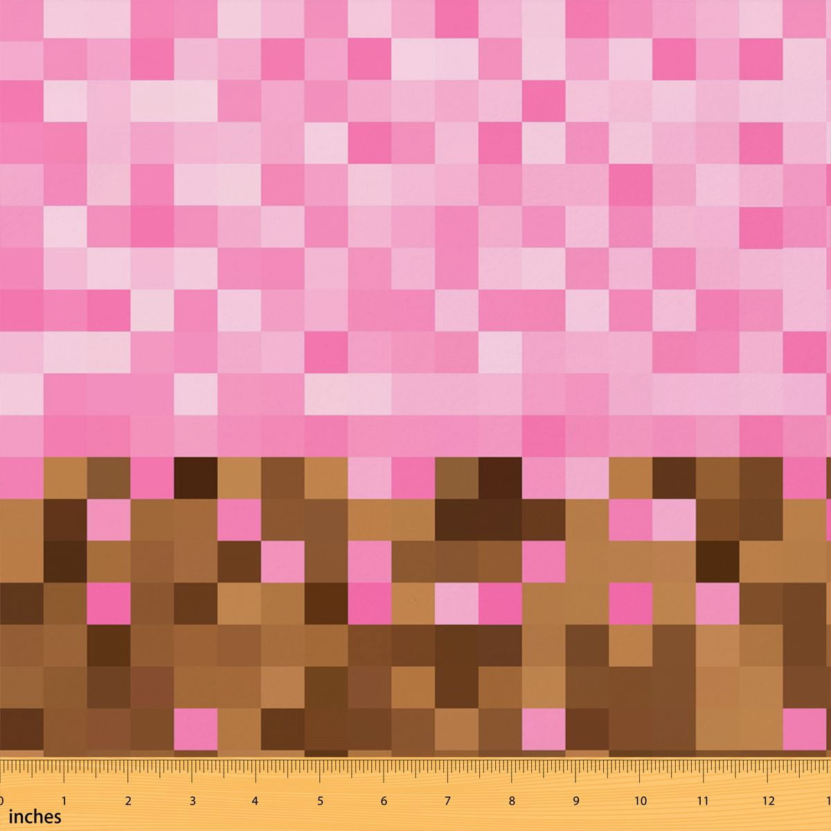 Manfei Pink Pixel Fabric 5 Yards - Walmart.com