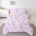 thumbnail image 1 of Manfei Pink Sakura 2pcs Bedding Comforter Set,Japanese Style Twin Comforter Sets,Chic Flower Breathable Bedding Set,Microfiber Cherry Blossom Room Decor,Reversible, 1 of 8