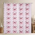 thumbnail image 1 of Manfei Princess Ribbon Child Blackout Curtains Set of 2 (52x84 Each), Retro Garden Flower Window Curtains, Kawaii Ribbon Bow Curtains and Drapes, Curtains and Drapes Home Decor, 1 of 6