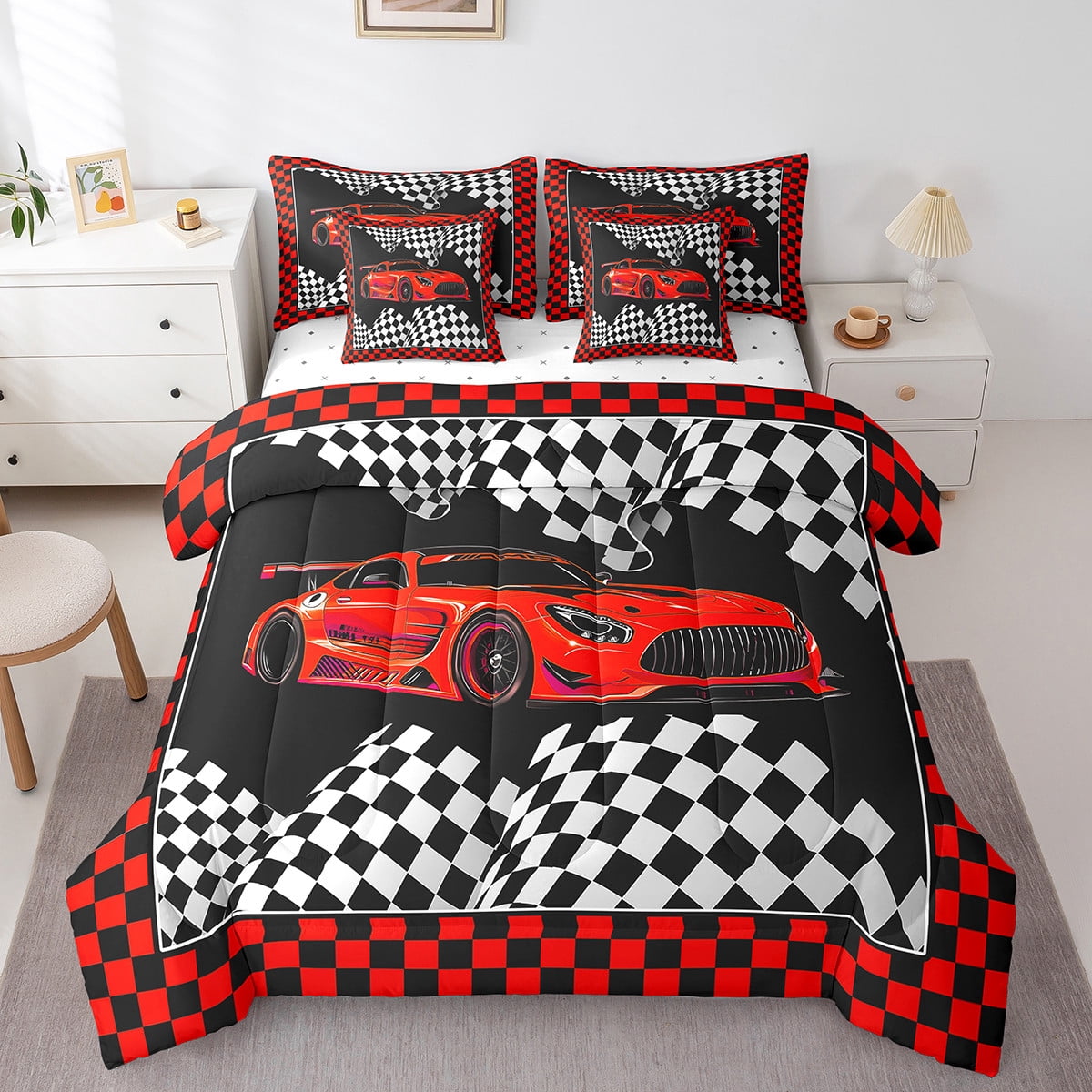 Queen Size Race Car Bed