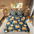 thumbnail image 1 of Manfei Retro Pumpkin Bed in a Bag Twin size, Fall Harvest Bedding Sets Twin Size, Teenager Adult Reversible Bedding Twin Size, Breathable Bedroom Decoration, 7pcs, 1 of 7