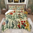 thumbnail image 1 of Manfei Retro Rustic Flower Bedding Comforter Set,Natural Plant Twin Comforter Sets,Vintage Country Floral Bedding Set For Girls Kids,Super Cozy Room Decor Reversible,2pcs, 1 of 8