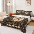 thumbnail image 1 of Manfei Retro Texas Star 4pcs Bed Sheets for Female Men,Animal Leopard Print King Sheets,Vintage Aesthetics Super Cozy Sheet Set,Luxury Bedroom Decor, 1 of 7
