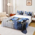 thumbnail image 1 of Manfei Romantic Chic Butterfly Full Size Sheets, Vinatge Artwork Bed Sheets, Teen Kid Adult Female Sheet Sets, Lightweight Room Decor, 4 Pieces, 1 of 7