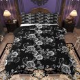 thumbnail image 1 of Manfei Romantic Grey Rose Bedding Comforter Set, Western Valentines Day Twin Comforter Sets, Teens Adult Men Women Reversible Bedding Set, Lightweight Room Decor, 2-Piece, 1 of 9