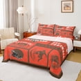 thumbnail image 1 of Manfei Rugby City Bed Sheets Twin,Sports Theme Bedding Twin Size,Cleveland Sheet Set Twin For Teens,Ultra Soft Bedroom Decor,3-Piece, 1 of 7