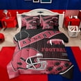 thumbnail image 1 of Manfei Rugby City Twin Bedding Sets 7pcs,Sports Theme Bedding Comforter Set 7pcs,Atlanta Sheet Sets For Boys,Ultra Soft Bedroom Decor Reversible, 1 of 7