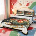 thumbnail image 1 of Manfei Rustic Christmas Animals Bed Sheets,Xmas Holiday Season Full Size Sheets,4pcs,1 Flat Sheet,1 Fitted Sheet and 2 Pillowcases, 1 of 6