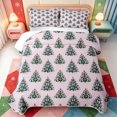 thumbnail image 1 of Manfei Rustic Christmas Candle Bed Spread Queen,Winter Holiday Queen Coverlet Set,3-Piece,1 Quilt and 2 Pillowcases, 1 of 7