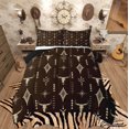 thumbnail image 1 of Manfei Rustic Farmhouse Bedding Comforter Set, Hippie Exotic Aztec Twin Comforter Sets, Brown Beige Cow Skull Bedding Set, Ultra Soft Room Decor, Reversible 2-Piece, 1 of 8