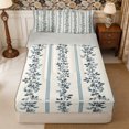thumbnail image 1 of Manfei Rustic Flower Zipper Twin Comforter Sets with Fitted Sheet and 2 Pillowcases,Spring Garden Zipper Bedding Set,Reversible, 1 of 7