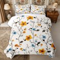 thumbnail image 1 of Manfei Rustic Wildflower Twin Quilt Set 2 Pieces,Cottagecore Blossom Twin Coverlet Set,1 Bedspread and 1 Pillowcase, 1 of 7