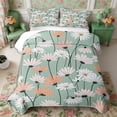 thumbnail image 1 of Manfei Rustic Wildflower Twin Quilt Set 2 Pieces,Cottagecore Blossom Twin Coverlet Set,1 Bedspread and 1 Pillowcase, 1 of 7