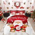 thumbnail image 1 of Manfei Santa Claus 2pcs Bedding Comforter Set,Merry Christmas Twin Comforter Sets,Festival Theme Breathable Bedding Set,Microfiber Kids Bedroom Decor,Reversible, 1 of 8