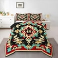 thumbnail image 1 of Manfei Southwestern Flower 2pcs Bedding Comforter Set for Teens Boys Girls,Bohemian Boho Twin Comforter Sets,Tribal Aztec Breathable Bedding Set,Ultra Soft Home Decor,Reversible, 1 of 8