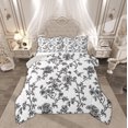 thumbnail image 1 of Manfei Spring Garden Floral Full Size Comforter Sets, Farmhouse Flower Bedding Comforter Set, Vintage French Style Reversible Bedding Sets, Microfiber Bedroom Decor, 3 Pieces, 1 of 8