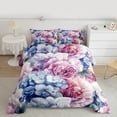 thumbnail image 1 of Manfei Spring Garden Floral Queen Comforter Set, Farmhouse Flower Bedding Comforter Set, Vintage French Style Bedding Set, Luxury Bedroom Decor, 3 Pieces, 1 of 8