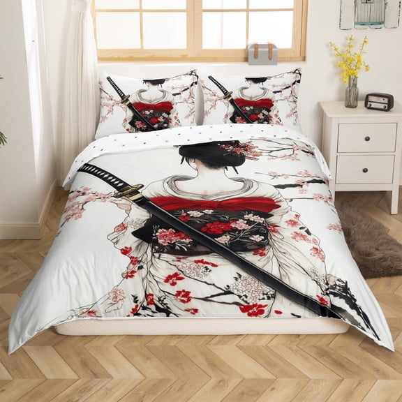 Manfei Teal Bohemian Aztec Duvet Cover Twin, Retro Tribal Triangle Bedding Sets Twin Size, Southwestern Theme Comforter Cover Twin, Breathable Home Decor, 2pcs（No Comforter）