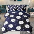 thumbnail image 1 of Manfei Teens Cartoon Volleyball Bedding Comforter Set 7 Pieces, Modern Ball Game Full Bedding Set, Cartoon Sports Theme Reversible Fitted Sheet Flat Sheet, Ultra Soft Bedroom Decor, 1 of 7