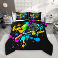 thumbnail image 1 of Manfei Tennis Sport Bedding Comforter Set 2pcs, Graffiti Splash Twin Comforter Sets, Watercolor Tie Dye Bedding Set, Breathable Home Decor, 1 of 8