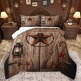 thumbnail image 1 of Manfei Texas Star Bedding Comforter Set 2pcs for Teens Adults,Western Rustic Cabin Twin Comforter Sets Microfiber,Exotic Style Breathable Bedding Set,Breathable Home Decor, 1 of 8