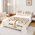 thumbnail image 1 of Manfei Tree Of Life Boy Girl Full Size Sheets 4-Piece,Colorful Flowers Breathable Bed Sheets,Spring Garden Lightweight Sheet Sets,Breathable Home Decor, 1 of 7