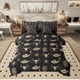 thumbnail image 1 of Manfei Tribal Skeleton Skull Twin Bedding Sets 7-Piece, Western Cowgirl Cowboy Bedding Comforter Set, Bohemian Hippie Style Reversible Sheet Sets, Super Cozy Room Decor, 1 of 8
